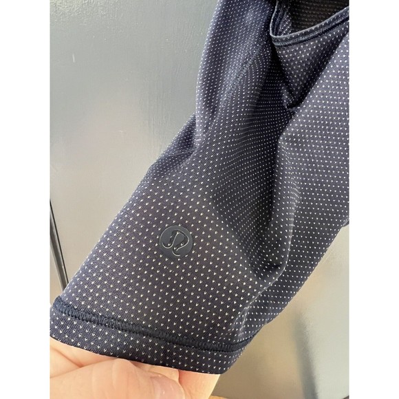 Lululemon Womens Navy Blue Mesh Sprts Bra Racerback Tank Top Size 6 - Picture 5 of 6